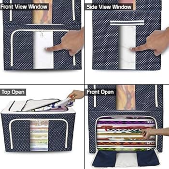 Multi Purpose Storage Box ( Stainless Steel Frame 66 ltr )