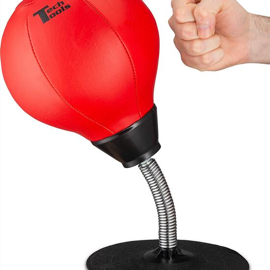 Fun Desk Punching Bag Stress Buster with Suction Cup