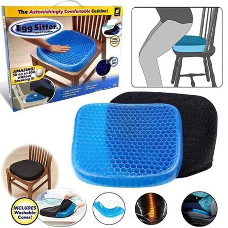 Sitting Gel Flex Cushion Honeycomb Pain Relief Gel Cushion Chair Pads