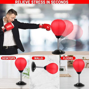 Fun Desk Punching Bag Stress Buster with Suction Cup