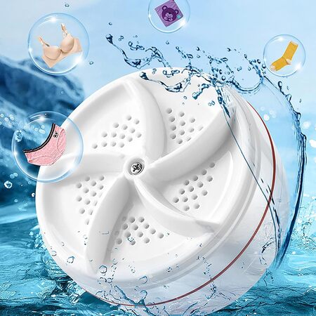 Ultrasonic Mini Portable Washer with USB Cable